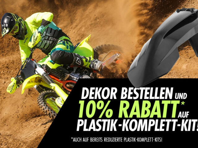 Acerbis Promo - 10 Prozent Rabatt auf Plastik-Teile