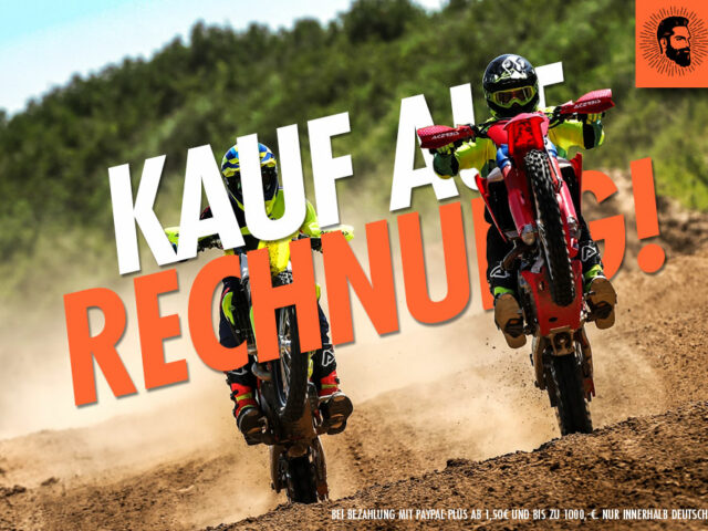 Ab sofort gibt es bei uns den "Kauf auf Rechnung".