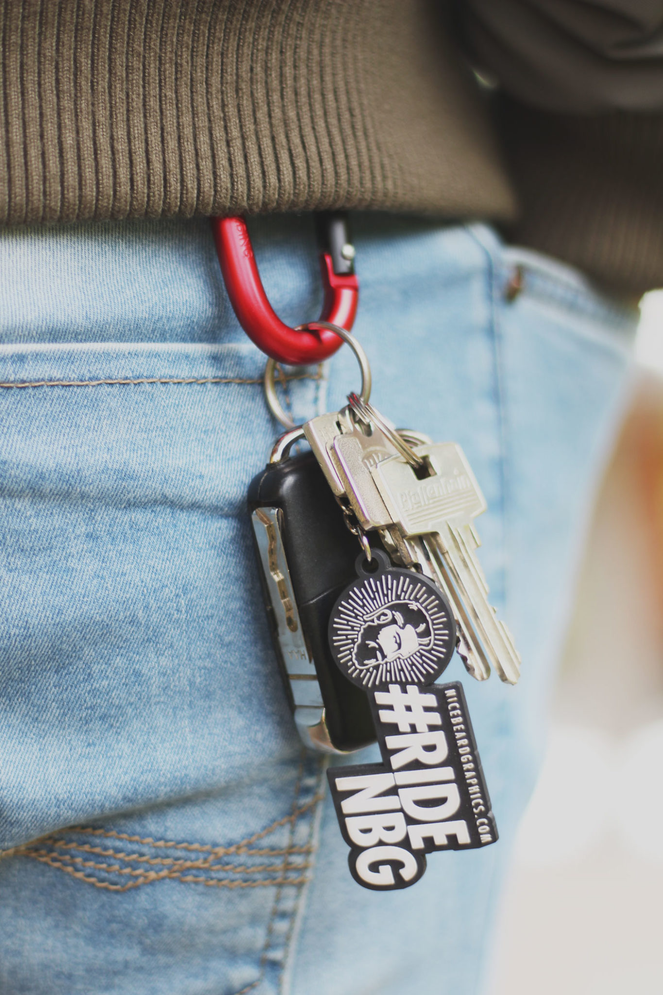 #RideNBG Schlüsselanhänger Promo