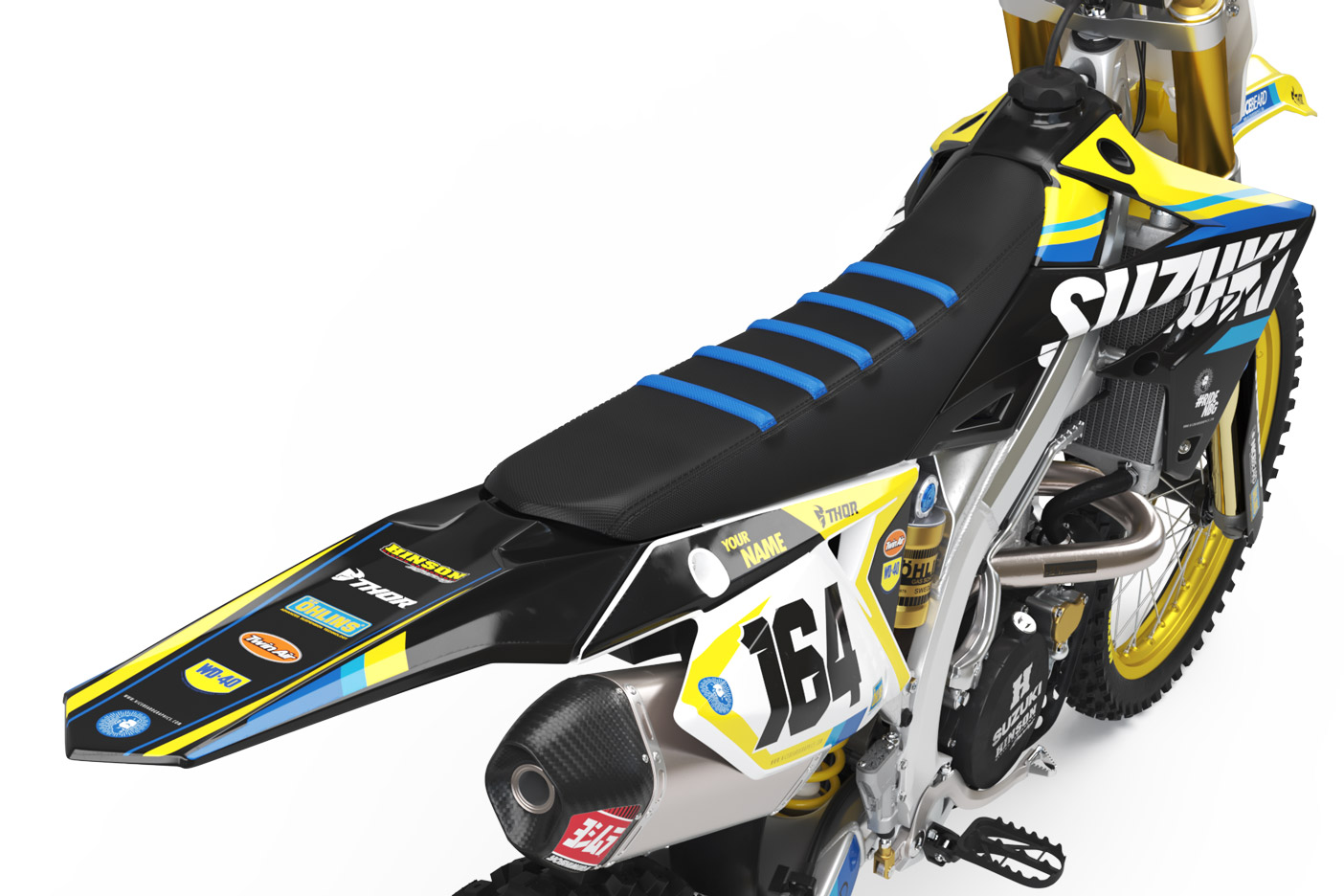 Suzuki Factory Dekor Detailansicht Heck