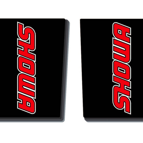 Showa Gabelholm Dekor / Aufkleber in schwarz