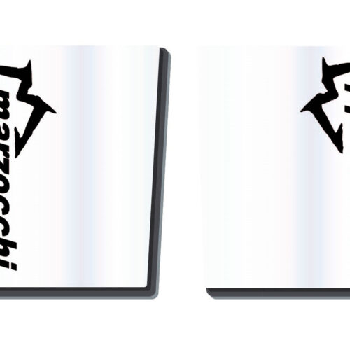 Marzocchi Gabelholm Dekor / Aufkleber in transparent