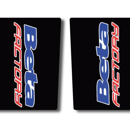 Beta Factory Gabelholm Dekor / Aufkleber in schwarz